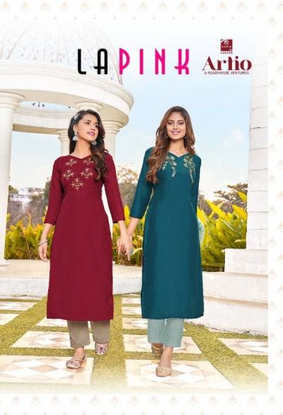 Lapink By Artio Designer Top With Pant Collection